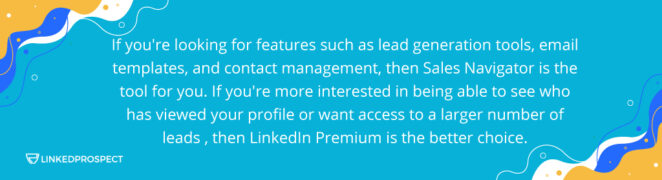 Linked Sales Navigator Tool and LinkedIn Premium: The Ultimate